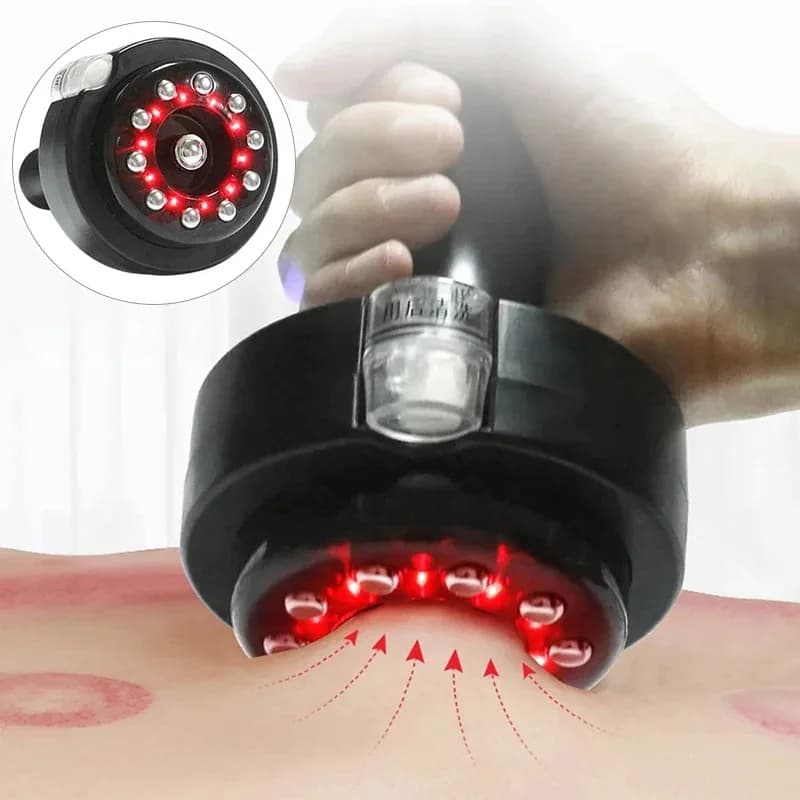 Brosse méridienne électrique Gua Sha, masseur corporel, microcourant vibrant, compresse chaude, grattage, Machine de Drainage lymphatique, brûleur