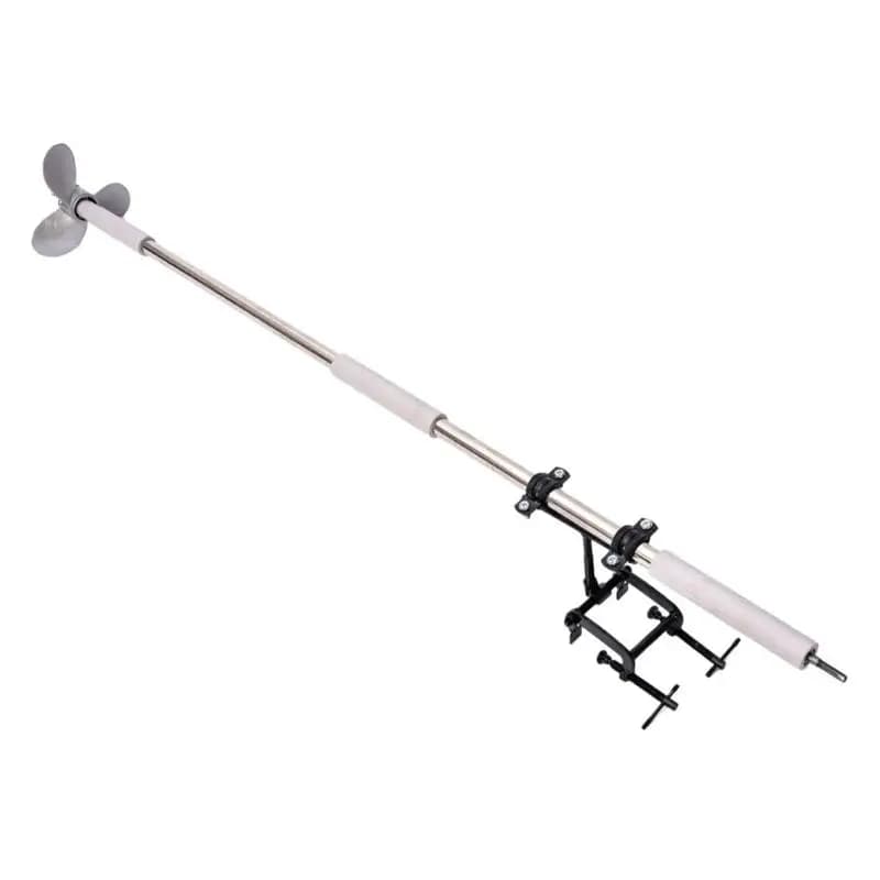 Moteur de propulseur électrique pour kayak, canoë et ponton gonflable, avec support