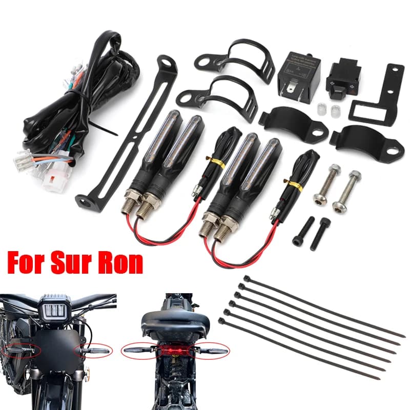 Kit de clignotants officiels, Plug and Play, Street, pour Sur Ron Segway X160 X260, Talaria stinting Dirt Bike, ATV, vélo électrique