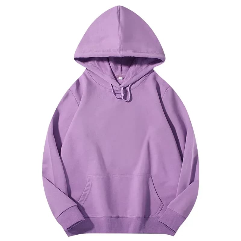 Sweat à capuche pour femme, couleur unie, en coton, de qualité, ample, Harajuku, tricot multicolore, Streetwear, printemps automne