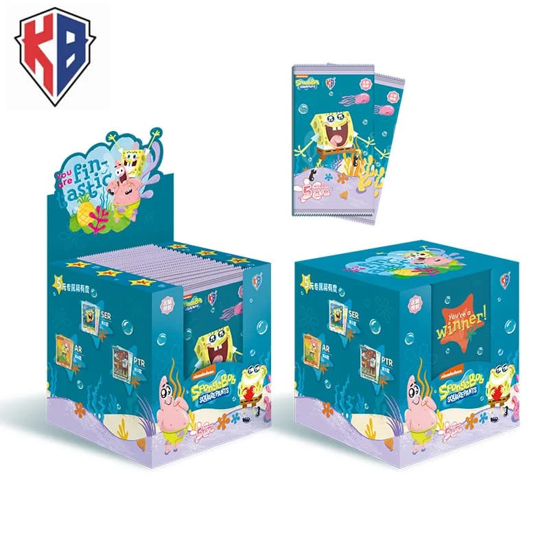 KABAO Anime Bob l'éponge SquarePants Patrick Star carte Collection cartes à collectionner dessin animé drôle cartes de Collection jouet pour