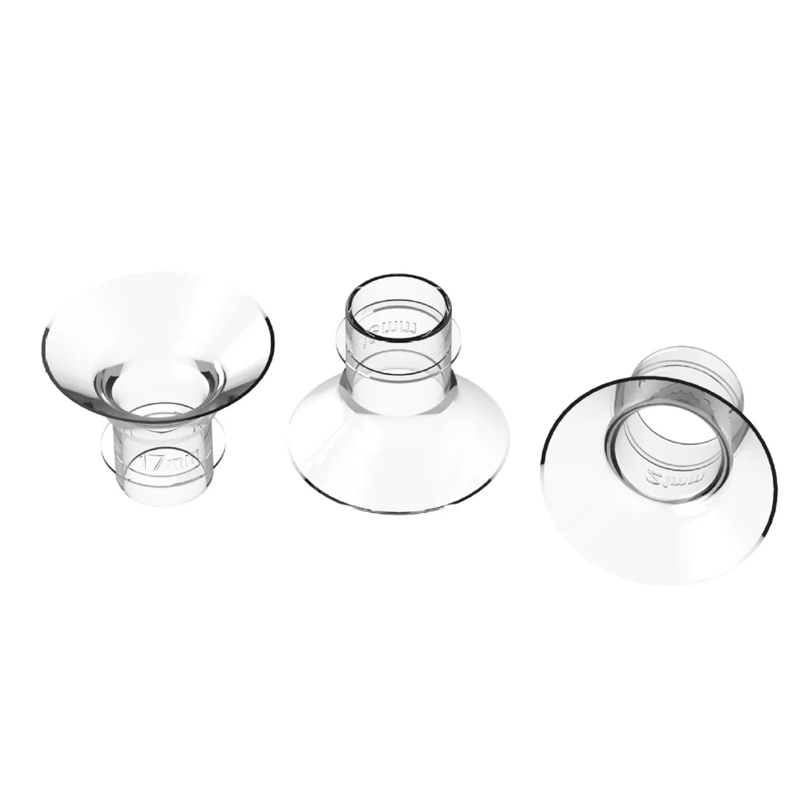 2 inserts de flanges pour tire-lait, en silicone 12-22 mm, adaptateur de protection rétrécissant la taille du tunnel, compatibles S12 pro/S9