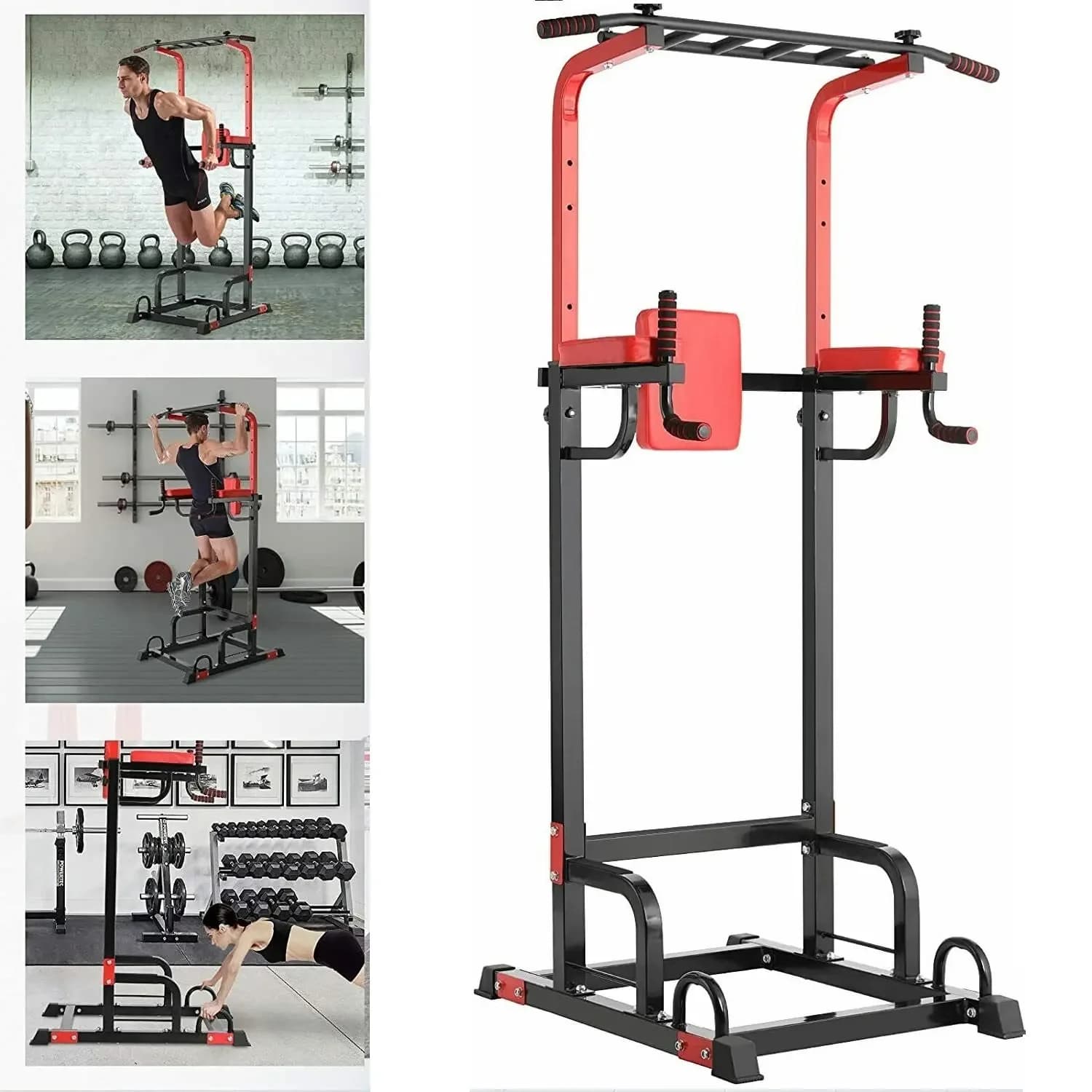 Tour de puissance barre de traction musculation debout 200kg équipements d'entraînement Station de trempage Ultra-fonctionnelle Fitness à domicile