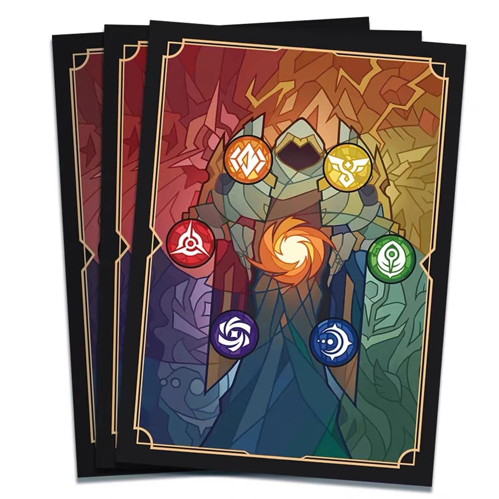 Protège-cartes 66x92mm en aluminium Ahri Kasa Relia Jnx pour jeux de cartes à collectionner – Housse de protection extérieure PKM/PTCG/DPCG/OPCG
