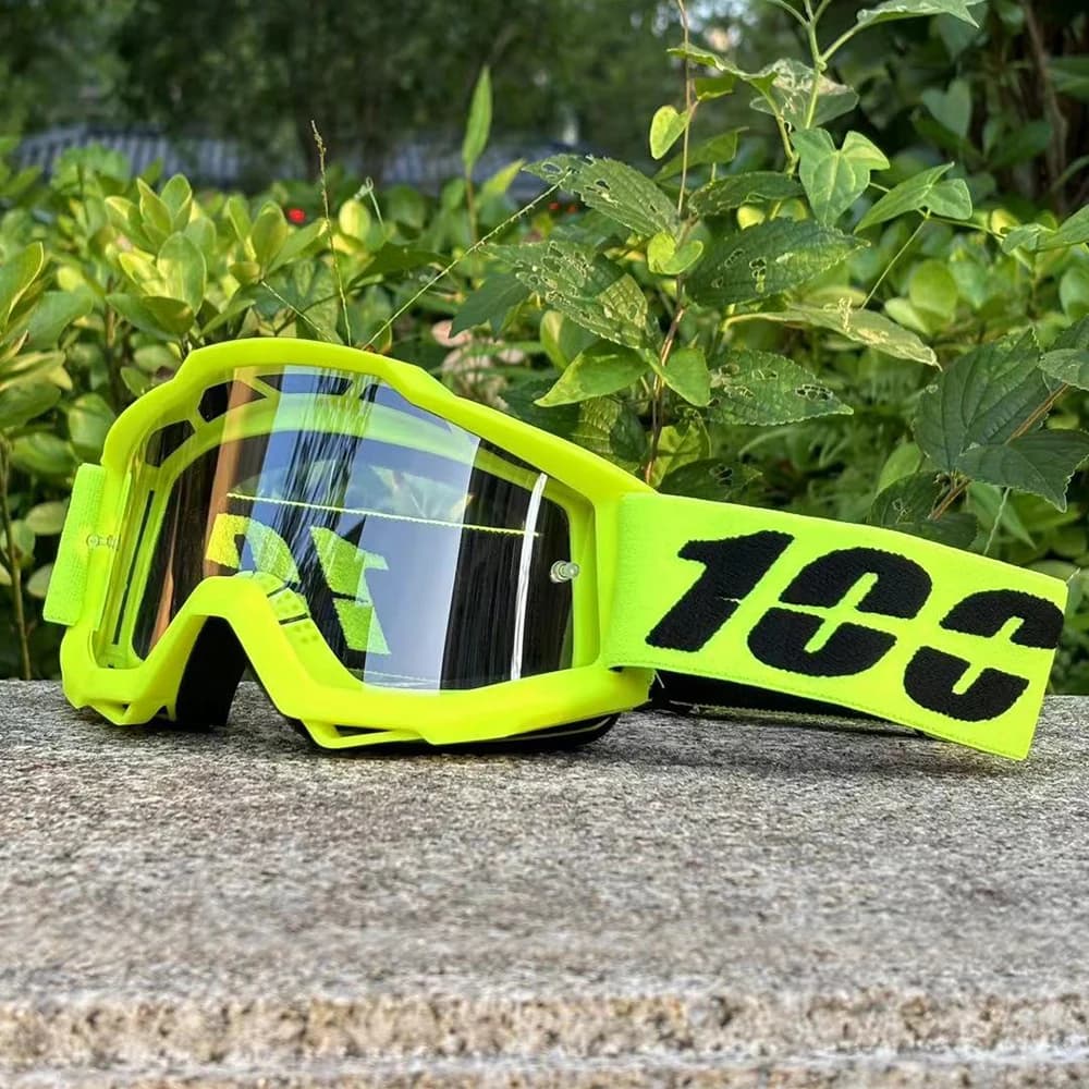 100 lunettes de Motocross moto lunettes de soleil homme vtt ATV masque coupe-vent Protection ski cyclisme course lunettes tout-terrain