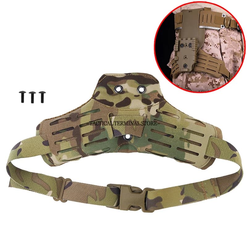 Plateforme de jambe Molle pour la chasse, adaptateur de ceinture basse, plateforme ARC tactique, support de holster latéral pour UBL MHA QLS