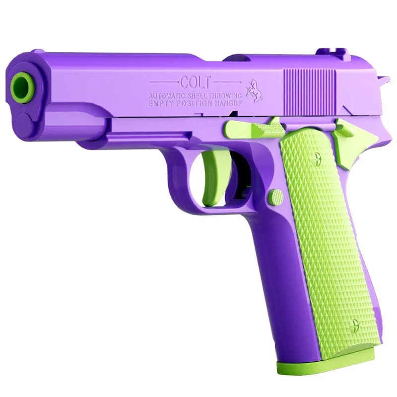 Pistolet modèle anti-Stress, lancement continu, lanceur de Revolver suspendu, jouet, jeu en plein air, divertissement, cadeau pour enfants