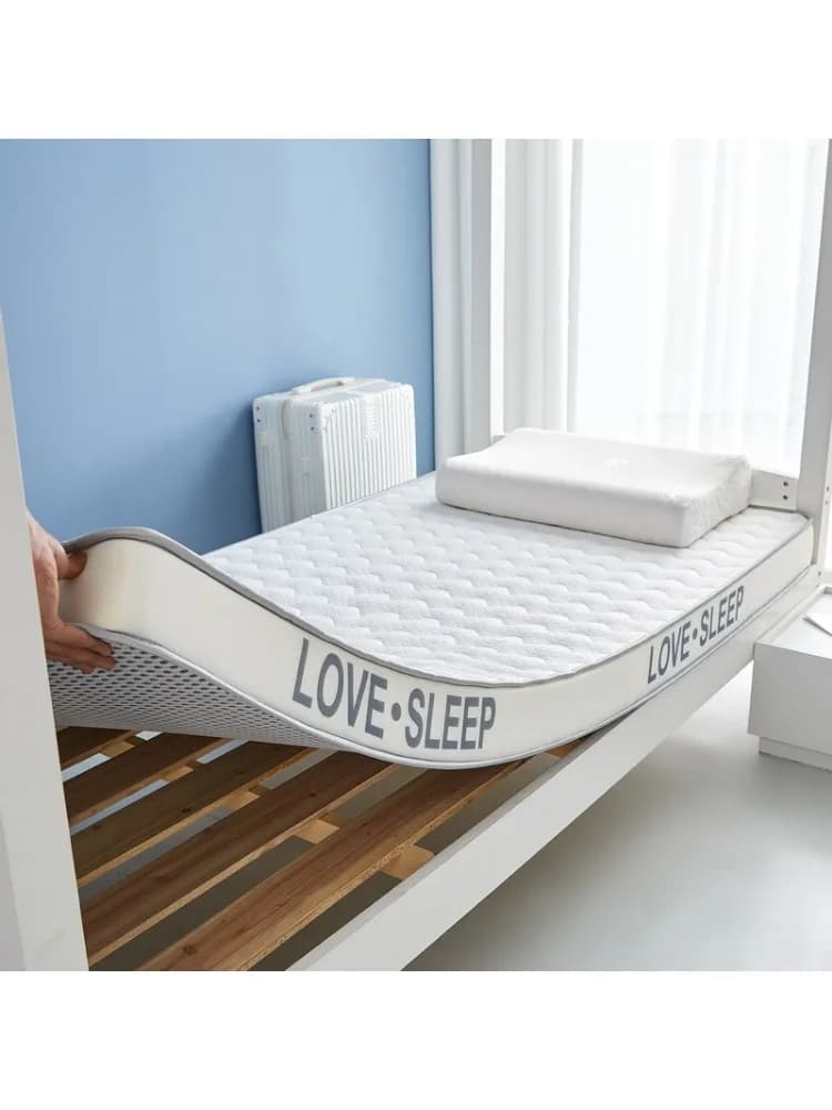 Matelas en mousse à mémoire de forme et en latex, idéal pour les étudiants en dortoir, les lits superposés, l'utilisation individuelle et les