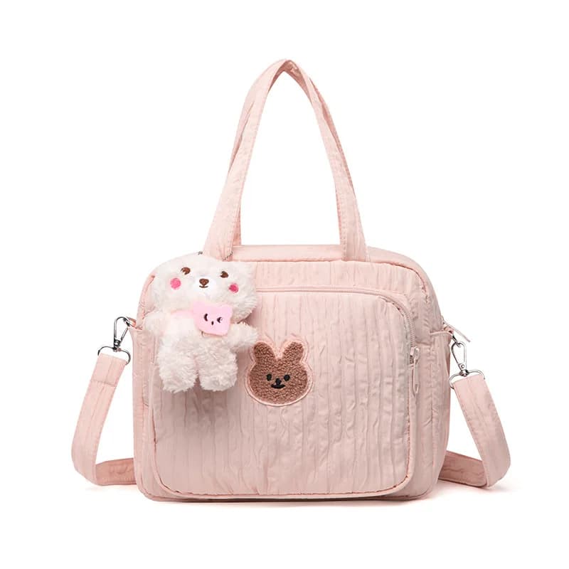 Sac à couches en coton pour maman, sacs à main mignons pour bébé, organisateur d'articles pour bébé, caddie à couches, sac de maternité pour