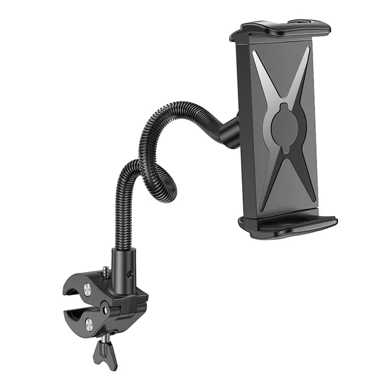 Support de téléphone rotatif réglable pour moto et vélo, pour iPad de 4.5 à 13 pouces, bras Long Flexible, support universel pour tablette