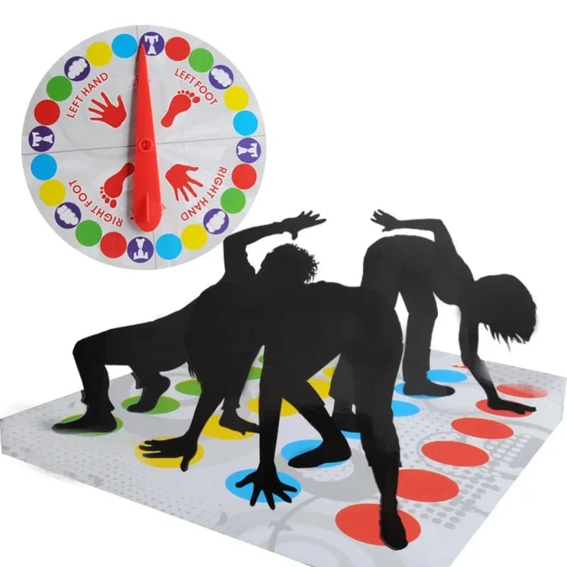 Nouveau jeu de réunion de famille, jeu Twister, jouet d'intérieur et d'extérieur, torsion du corps pour enfants et adultes, groupe interactif de