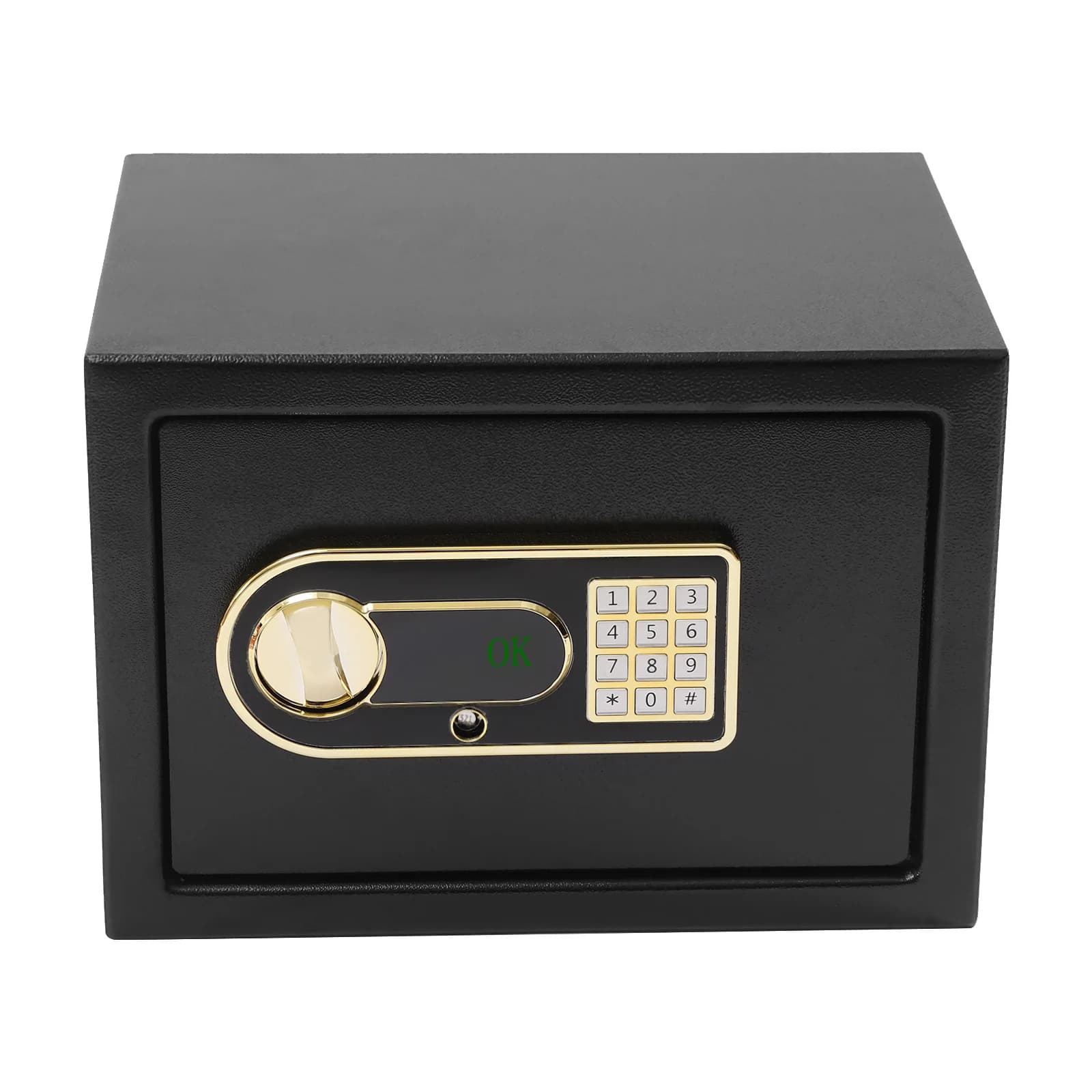 Coffre-fort numérique 22L, coffre-fort ignifuge avec portefeuille étanche ignifuge, sécurité par mot de passe, coffre-fort domestique, armoire de