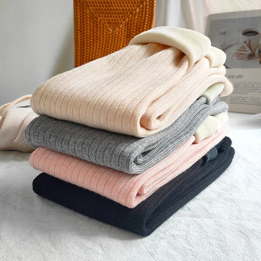 Vêtements pour enfants, pantalon en cachemire épais et chaud pour filles, automne hiver, pantalon coréen pour enfants, velours plus épais,