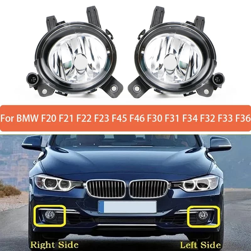 Paire de phares antibrouillard LED pour BMW série 1 2 3 4 BMW F22 F30 F35 2012 – 2015, phare avant de conduite 63177248911 63177248912