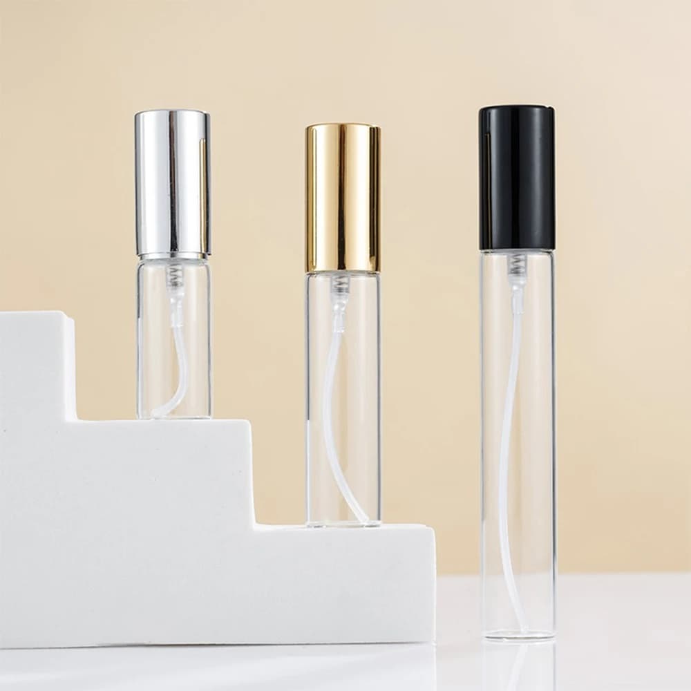 50pcs 100pcs 5ml 10ml 15ml Portable vide étui cosmétique voyage vaporisateur bouteille Parfum pour cadeau échantillon bouteille Parfum maquillage