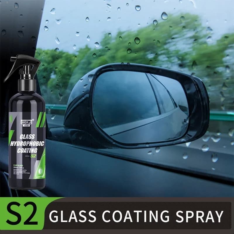 HGKJ-Agent de revêtement de verre de voiture, anti-pluie, spray étanche, dissolvant de pluie, pare-brise de voiture, hydrofuge, accessoires