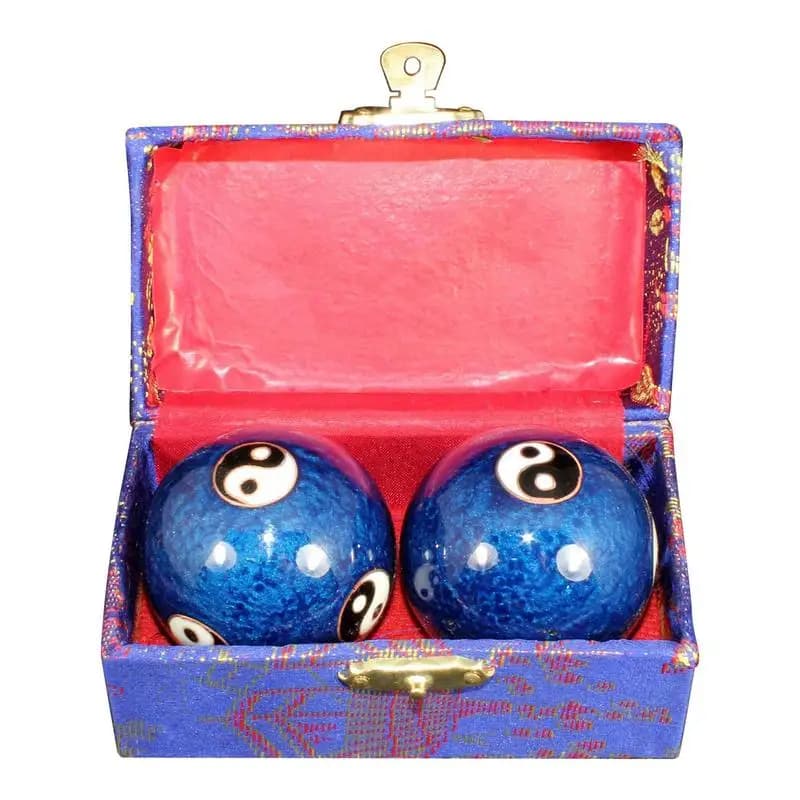 Boules Baoding chinoises de 1.85 pouces, 2 pièces, boules de médecine chinoise, boules de méditation en métal, boules de santé avec carillons