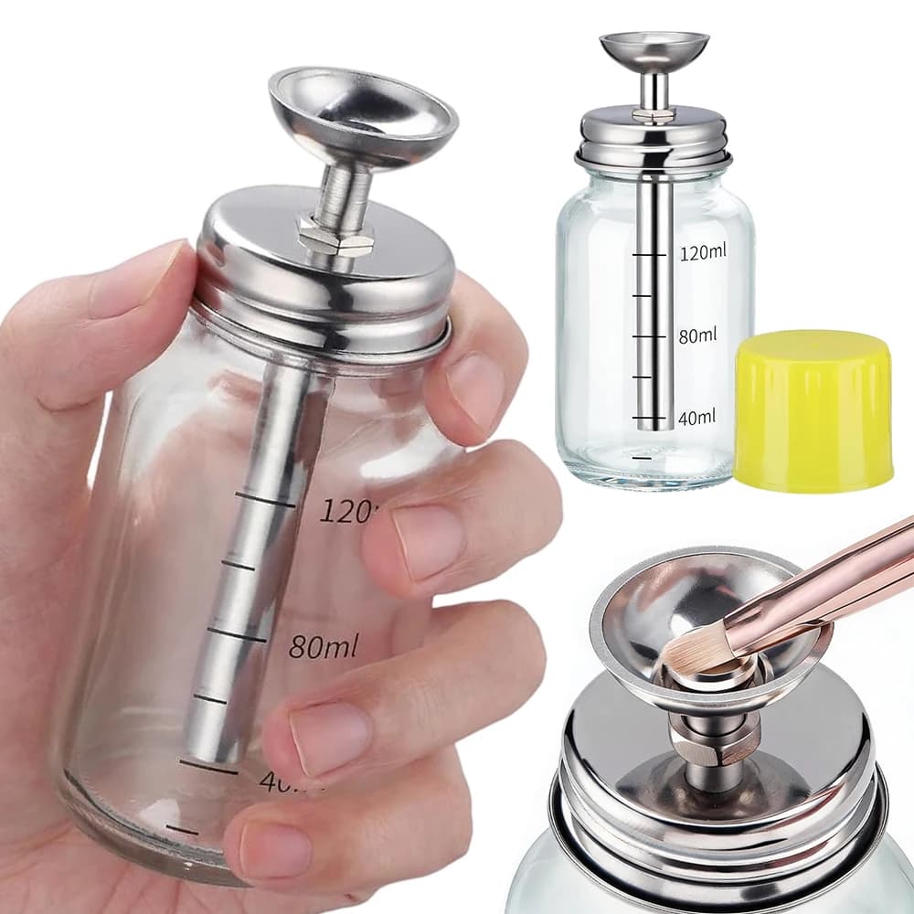 Conteneur de distribution avec marquages de capacité – Pompe à noyau en cuivre – Étanchéité anti-fuite – Conception anti-reflux – Pour