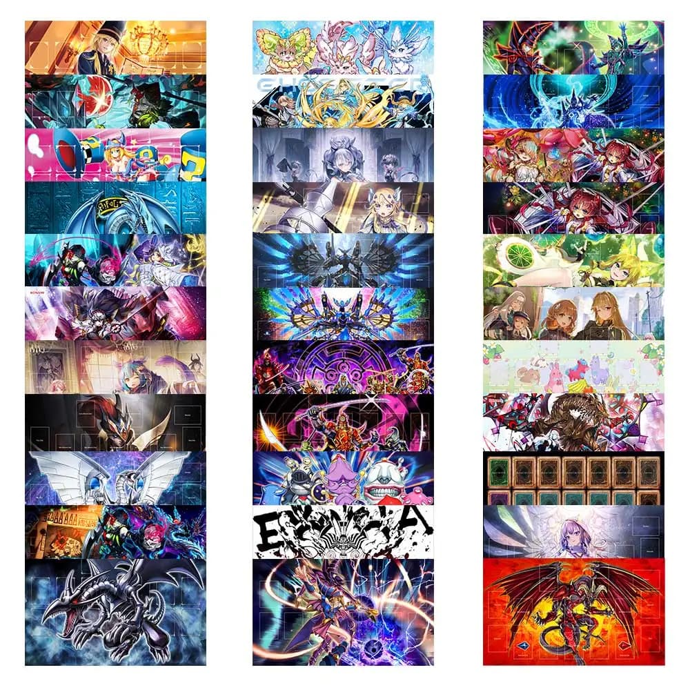 Tapis de jeu Yu-Gi-Oh, tapis de cartes de jeu YGO Yugioh Mat TCG M-003
