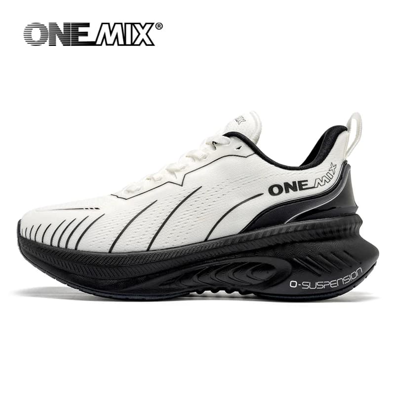 ONEMIX-Chaussures de course à lacets pour hommes et femmes, baskets de sport, d'athlétisme, d'extérieur