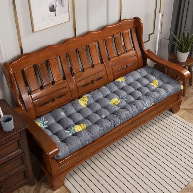 Coussin de canapé doux, Tatami, matelas, banc de canapé, tapis de siège Long pour baie vitrée 1/2/3 places, sans chaises