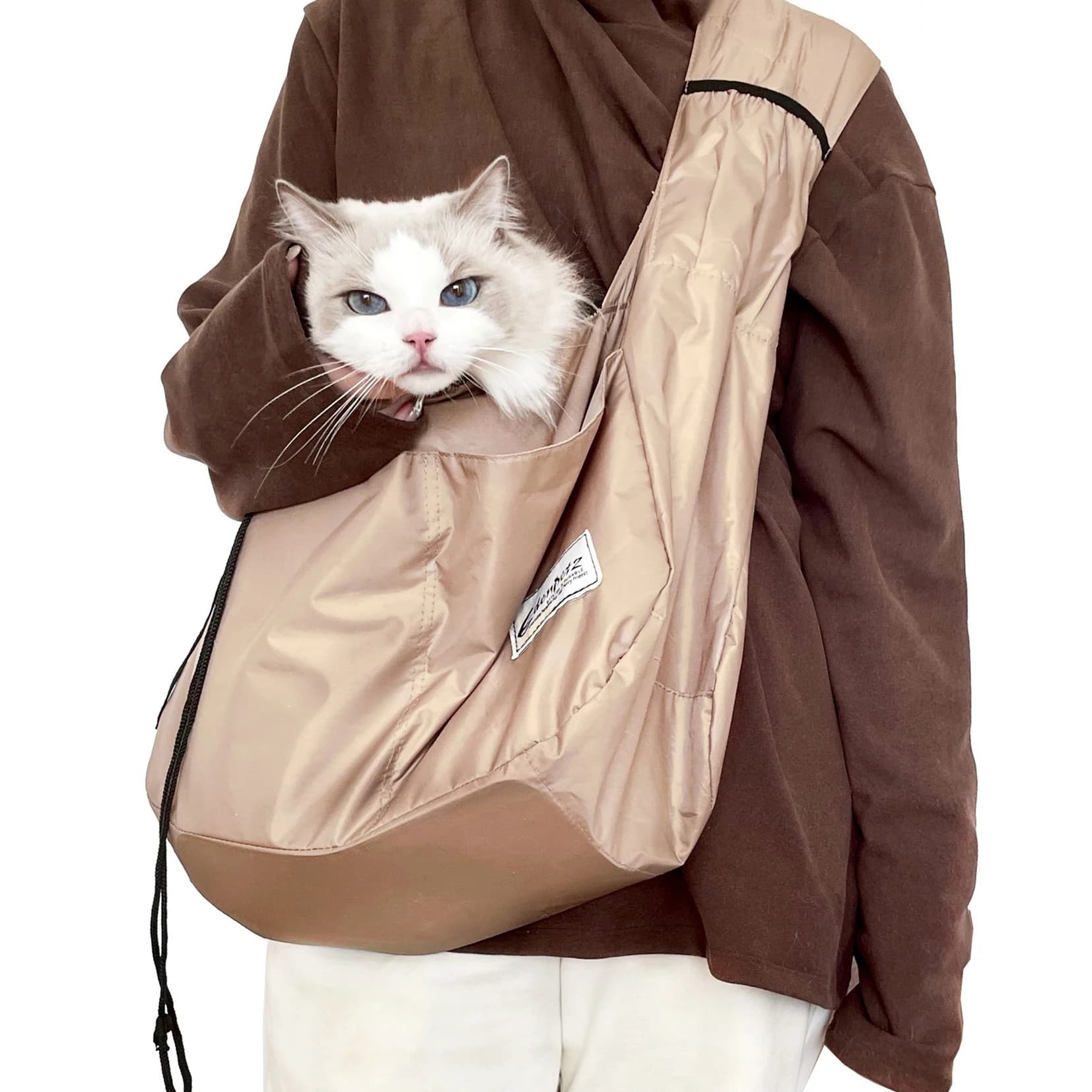 EDENPETZ-Sling Electrolux pour animal de compagnie, sac pour chien respirant, sac initié pour chat, grande charge, mode, 8kg