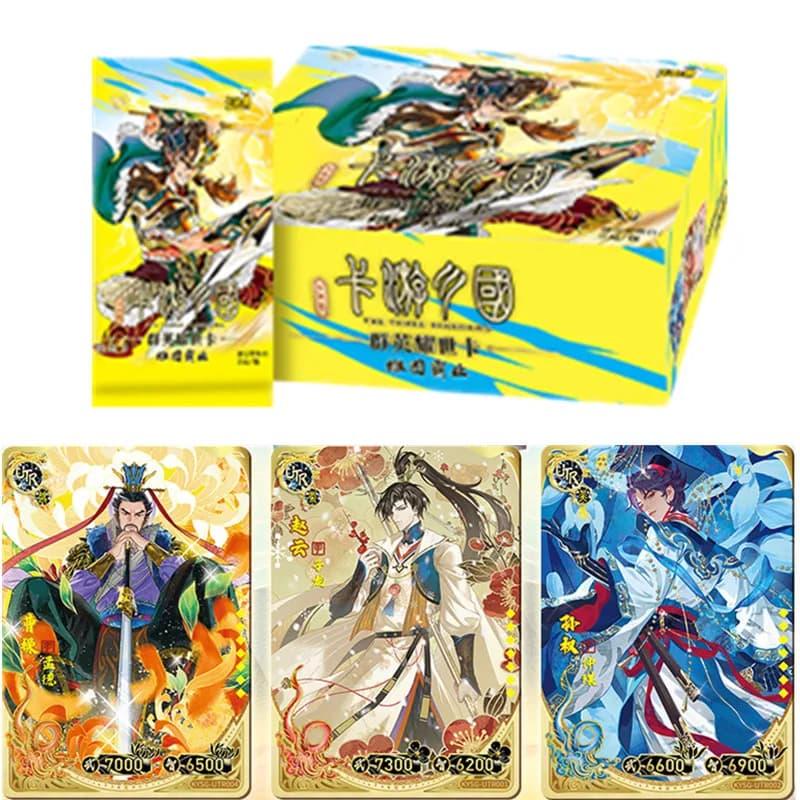 KAYOU – cartes Romance des trois royaumes pour conquérir le monde, Style chinois, paquet majestueux et dominateur, cadeaux de Collection