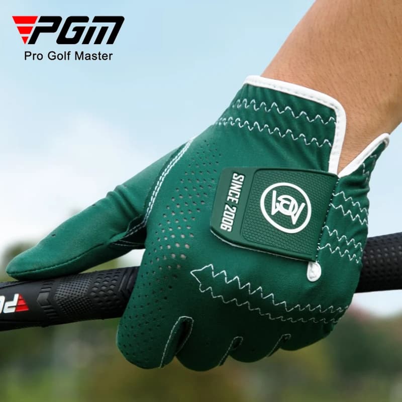 PGM – gants de golf pour hommes, main gauche, antidérapants, en tissu nano respirant, 1 pièce, ST039