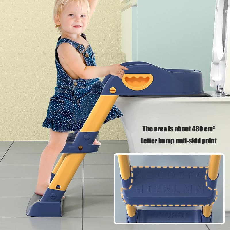 Pot Pliant pour Bébé, Siège de Toilette pour Enfant, Urinoir pour Garçons, Échelle Réglable, pour Entraînement
