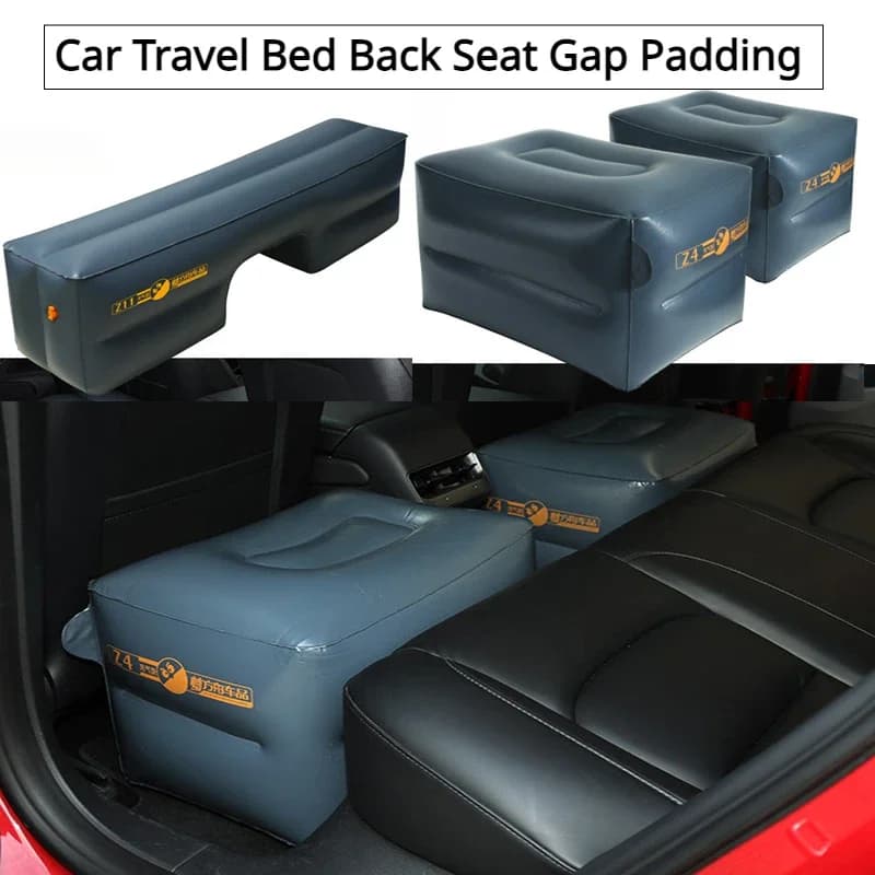 Matelas Gonflable Universel pour Siège Arrière de Voiture, Rembourrage de Fente de Siège, Coussin d'Air pour Voiture, Accessoires Auto 2017-26