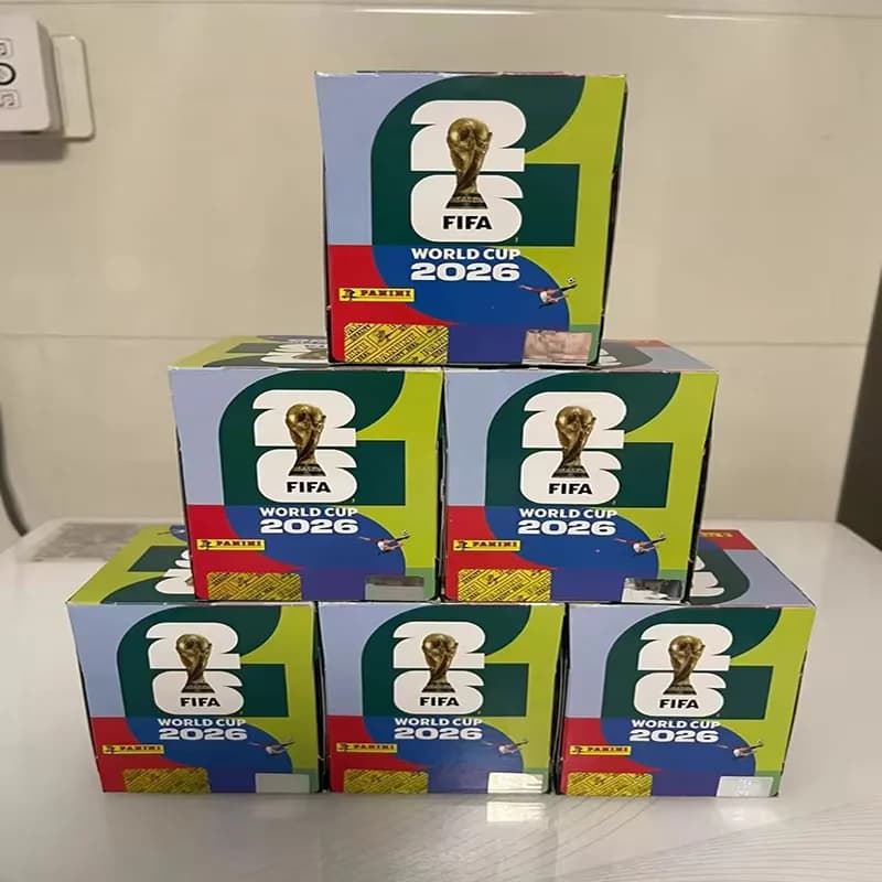 Nouvelles autocollants officiels Panini Coupe du Monde FIFA 2026 – Coffret complet – Indispensable pour les fans de football – Autocollants pour