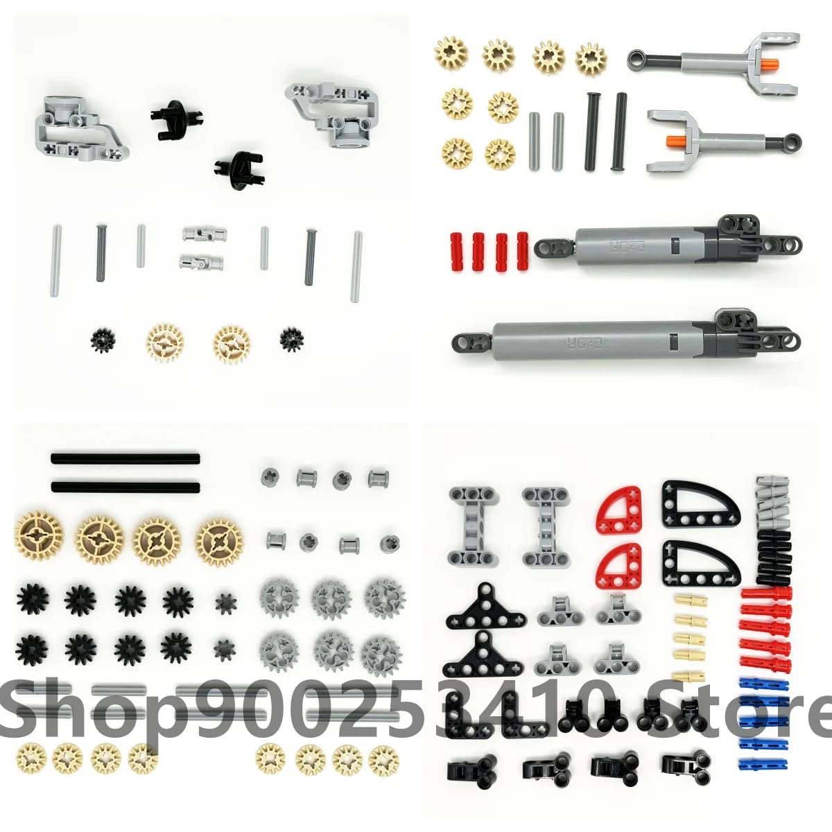 Pièces techniques de haute technologie, bras de levage, connecteur d'essieu, panneau d'engrenage, blocs de construction de voiture et de moto,