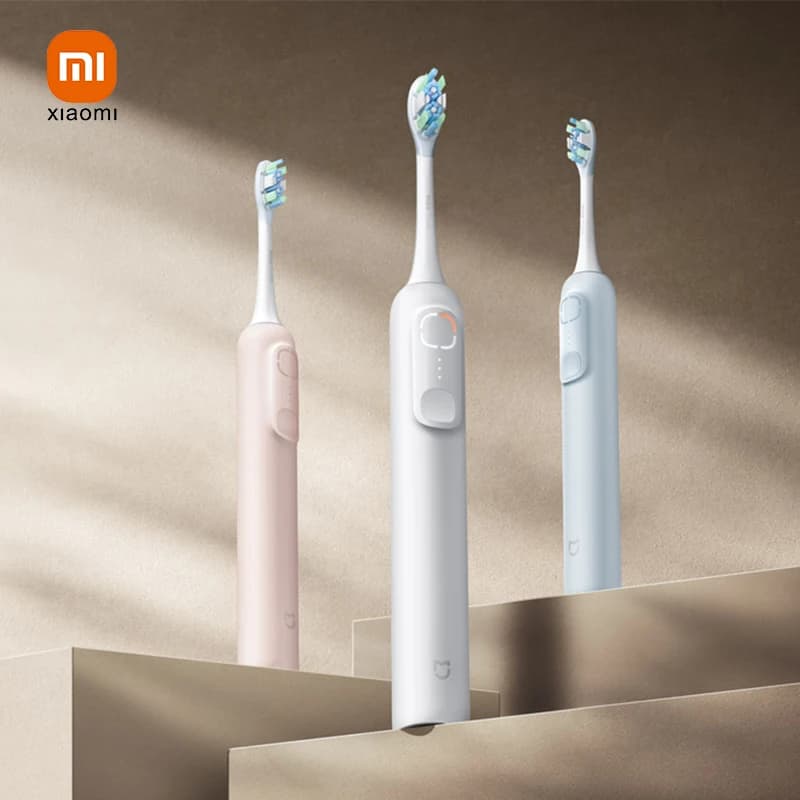 Brosse à dents électrique Xiaomi Mijia Sonic Sweep Vibration, 3 modes, mémoire intelligente, nettoyage des dents, étanche IPX8