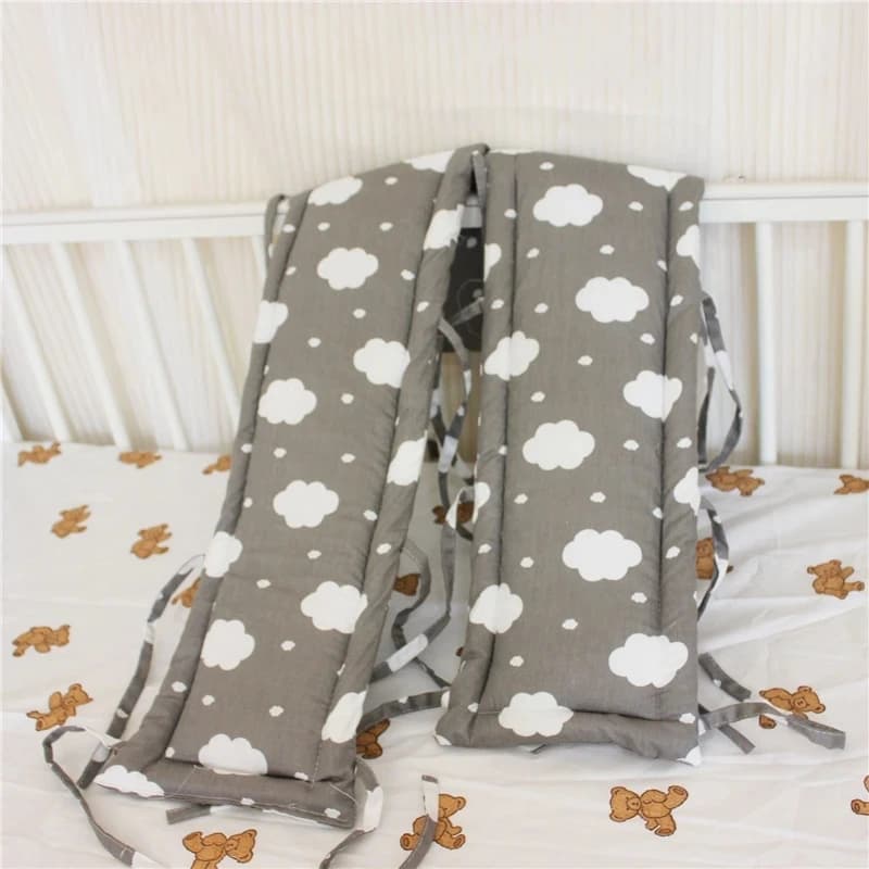Enfants de style Ins épissés ​ ​ Lit doux bords d'emballage bébé coton Anti-collision protection lit pare-chocs nouveau-né pare-chocs