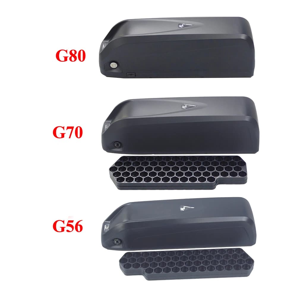 Hailong-Boîtier de batterie pour vélo électrique, boîtiers Cargo 24.com, G56, G70, G80, Afric24.com, 52V, 48V, 36V