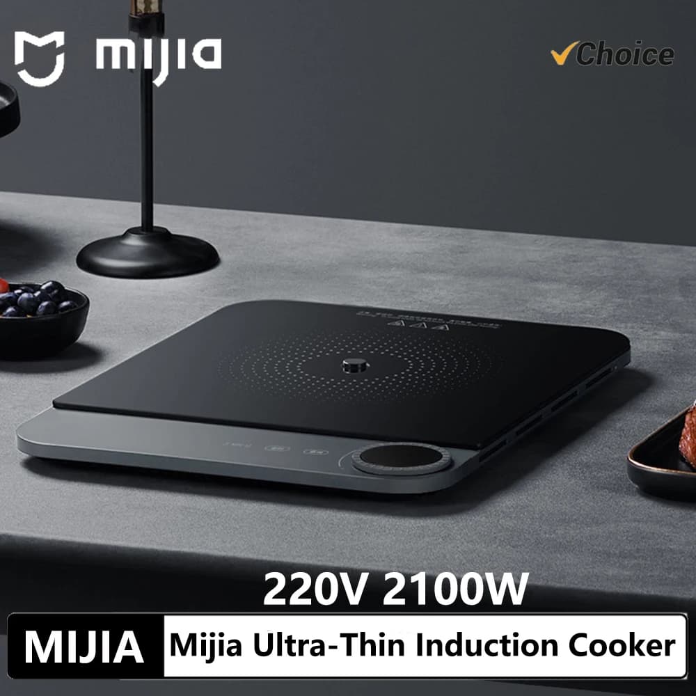 NOUVEAU Cuisinière à induction ultra-mince MIJIA 2100W, cuisinière à induction intelligente pour la maison, cuisinière à induction ultra-mince