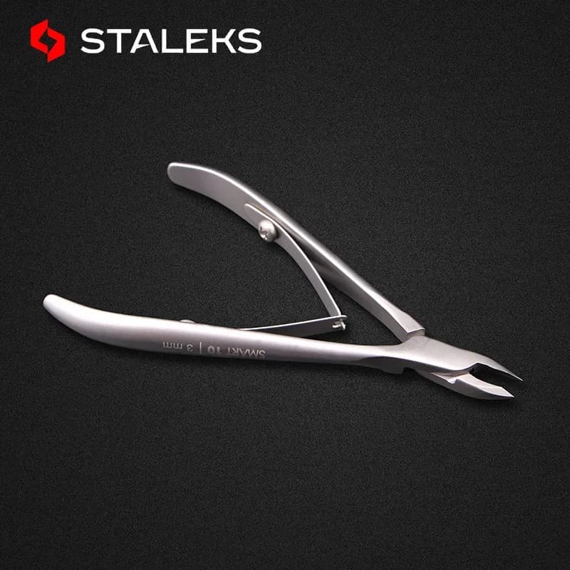 STDecisions KS-Ciseaux Professionnels pour Ongles de 3mm en Acier Inoxydable, Coupe de Haute Précision et Fréquence de la Peau