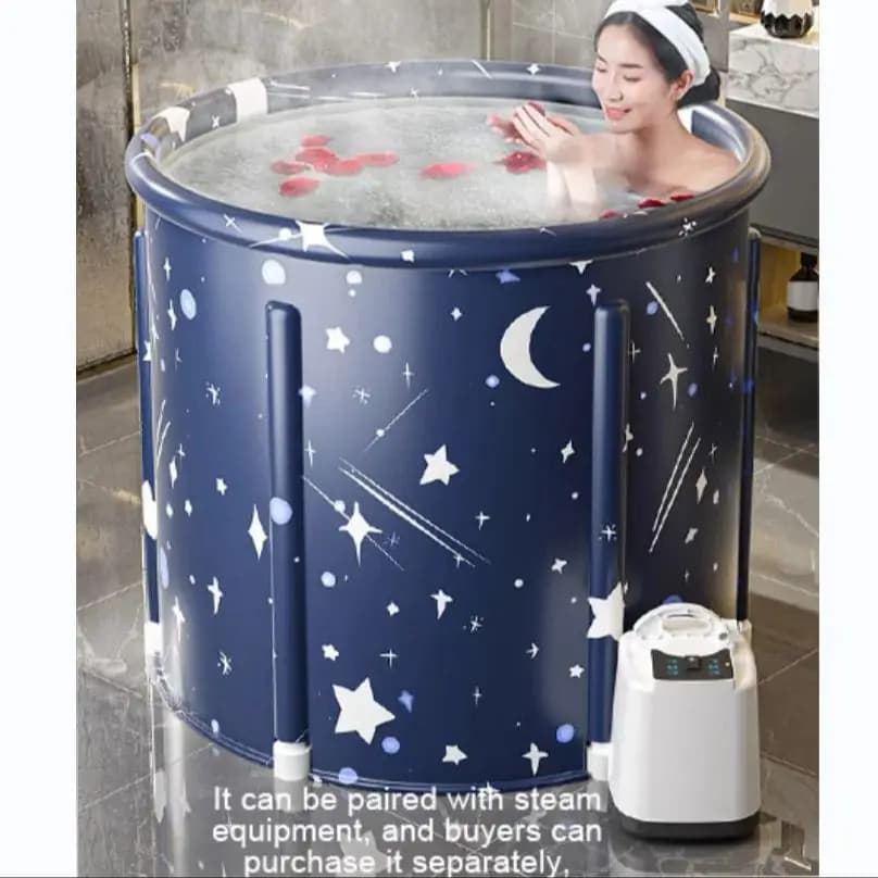 Seau de bain pliable en PVC, bain chaud, bain de glace, thérapie sur glace, Sauna, baignoire pour adulte, baignoires pour bébé, grande piscine
