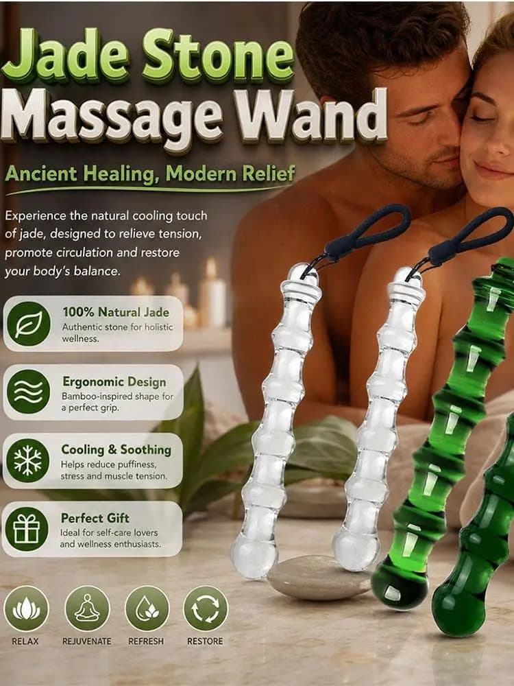 Bâton de massage lisse sans épine, bâtons d'acupression pour points méridiens, relaxation musculaire, adapté aux épaules, au cou, aux hanches,
