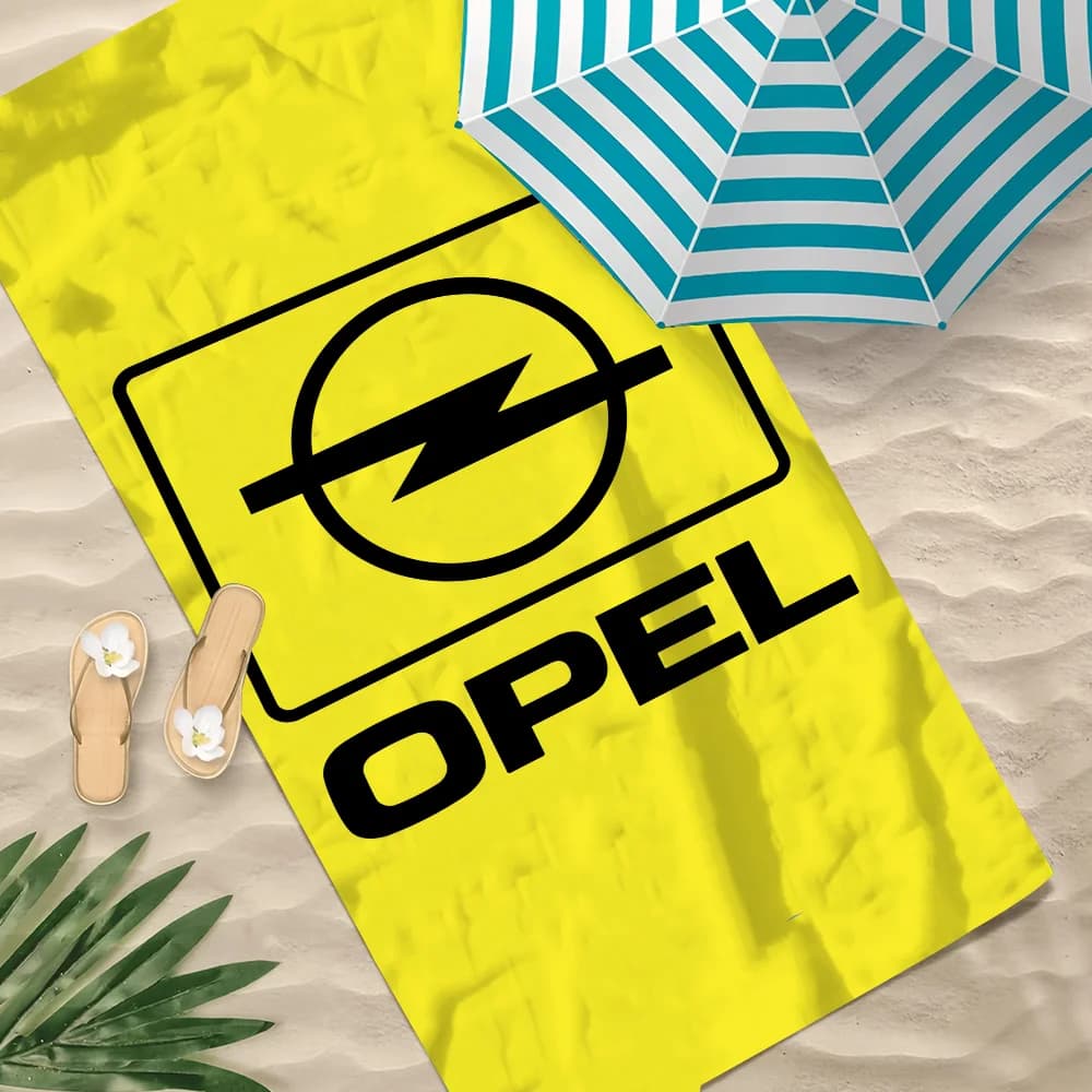 Serviette douce de course de piscine, cadeau pour voyage, o-opels-s, douche de gymnastique, Camping, voitures fraîches, sport à séchage rapide,
