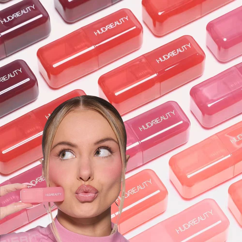Fard à joues liquide Huda Beauty Blush Filter Soft Glow, brillant à lèvres, rouge à lèvres, blush, correcteur de teint, cosmétiques, bonbon de