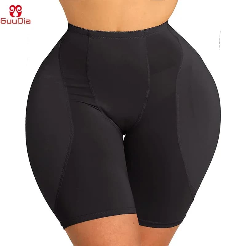 GUUDIA hanche bout à bout rehausseur bout à bout rembourré culotte Pad Shapewear bas améliorer 6XL hanche Dip lisse femmes corps Shaper culotte