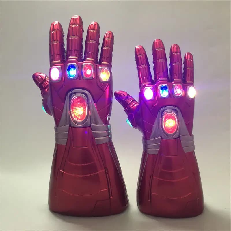 Gants Personnalisés et Créatifs du Film Marvel Avengers Iron Man Thanos, Jouets Shoes Mobiles pour Enfants, Accessoires de Performance Rétro,
