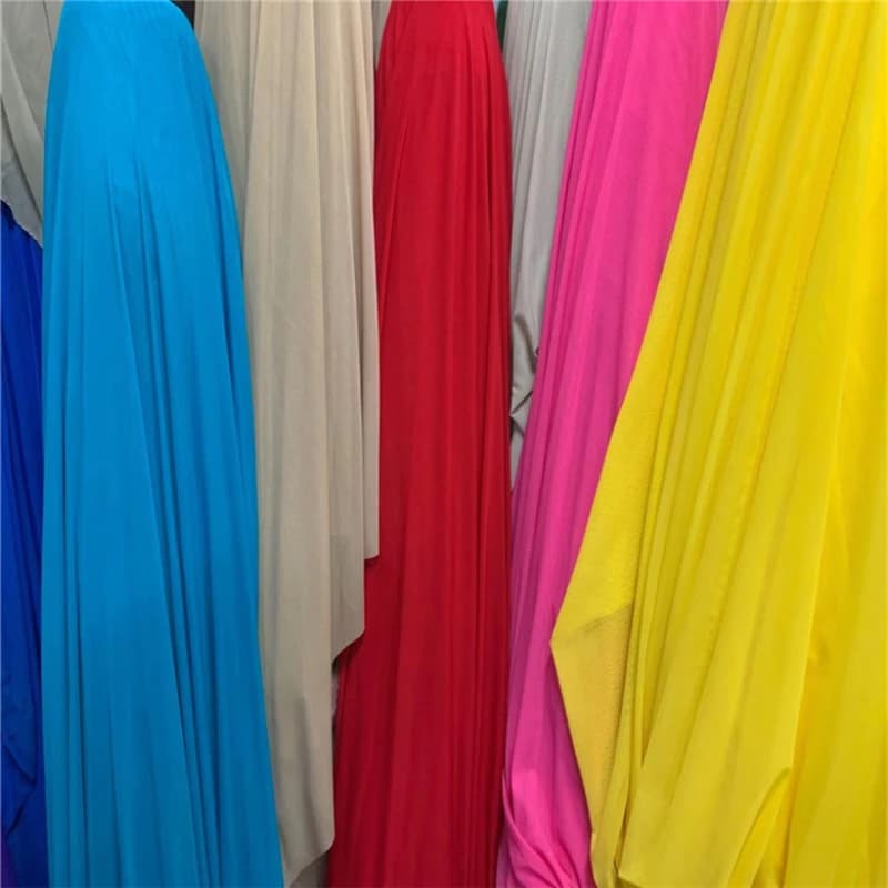Tissu Solide en Maille artificiel astique en IQUE dex, Design Doux, Costume de brev, Vêtements de Base, Coudre au Mètre