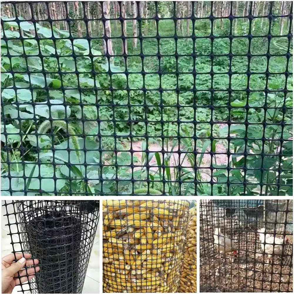 Clôture de jardin en plastique LatejMesh, clôture de sécurité pour sécuritaires, chat, animal de compagnie, filet d'élevage jetable, balustrade