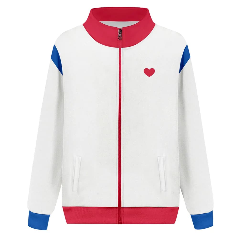 Veste Leurs lan à fermeture éclair pour garçons et filles, veste Harajuku populaire, tous nous sommes fréquence, impression 3D, coupe-vent