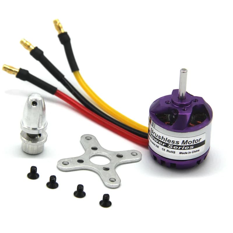 Moteur sans balais pour mini multicoptères RC, avion stationnaire, D2822, 1100KV, 1450KV, 1800KV, 2600KV, D2830, execute KV, 850KV, 1000KV, 1300KV