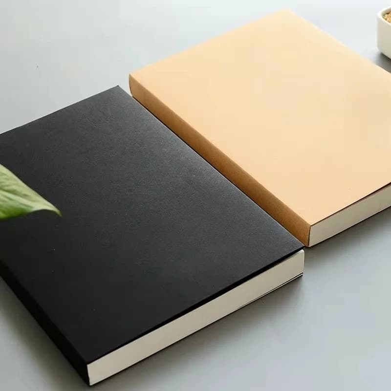 256 feuilles livre de dessin noir dessin étudiant cahier carnet de croquis carton peinture carnet de croquis