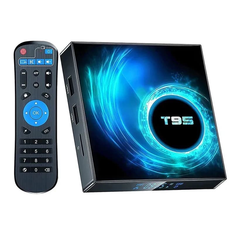 Boîtier Smart TV T95 Plus HD 6K, Android 16, Allwinner H616, 4 Go/64 Go/2026 Go, décodeur PK X96Max Plus/H96, lecteur multimédia avec WiFi pour