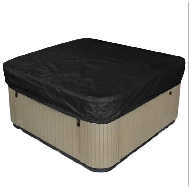 Bouchon de protection Anti-poussière pour jacuzzi carré, imperméable, Anti-UV, pour l'extérieur, chaud, Spa, printemps chaud, feuilles Anti-chute,